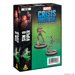 Marvel: Crisis Protocol - Sin and Viper | The Clever Kobold