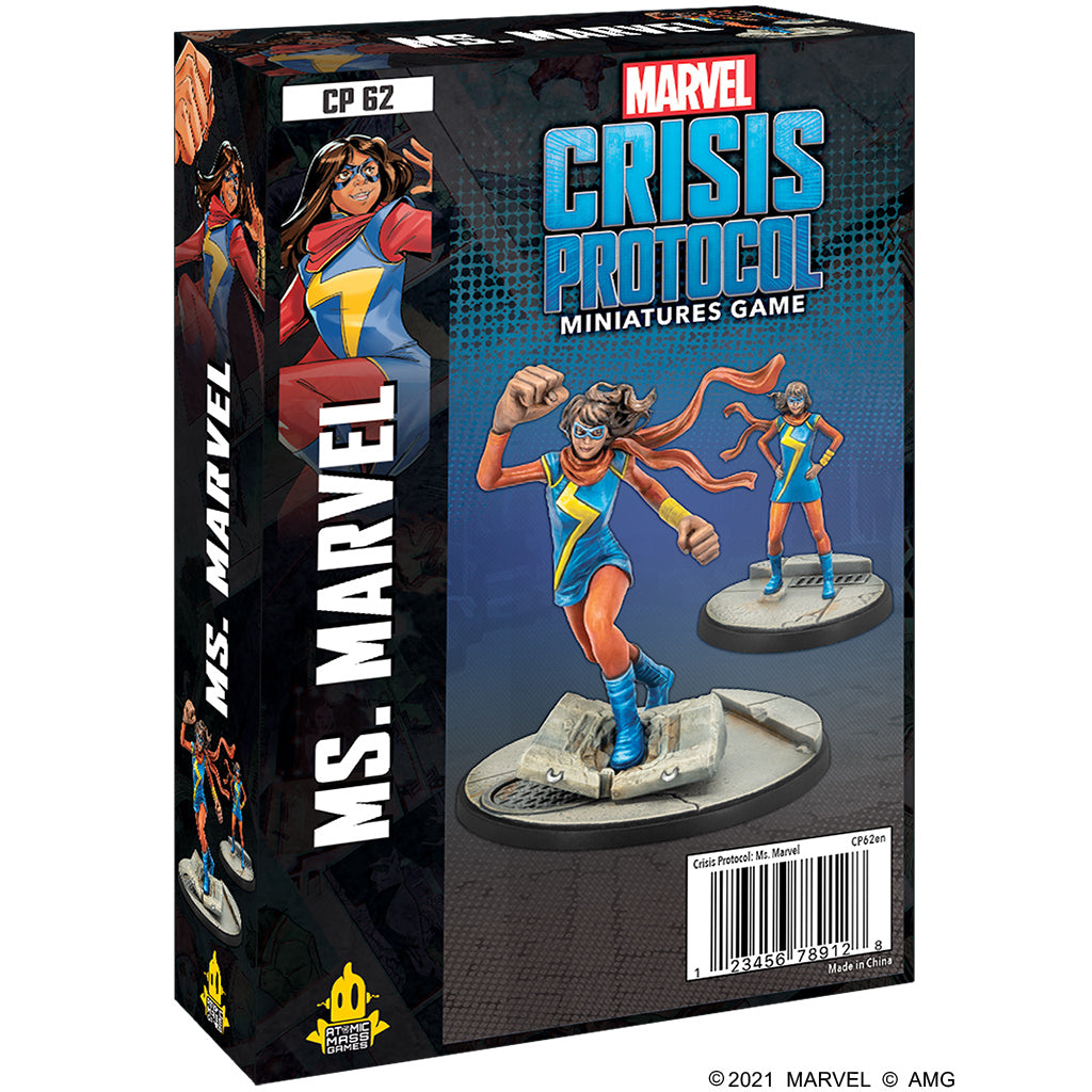 Marvel: Crisis Protocol - Ms. Marvel | The Clever Kobold