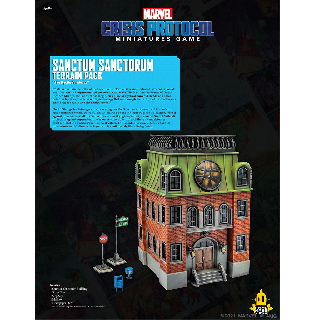 Marvel: Crisis Protocol - Sanctum Sanctorum Terrain | The Clever Kobold