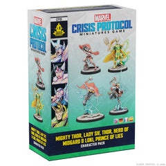 Marvel: Crisis Protocol - Mighty Thor, Lady Sif, Thor, Hero of Midgard & Loki, Prince of Lies | The Clever Kobold