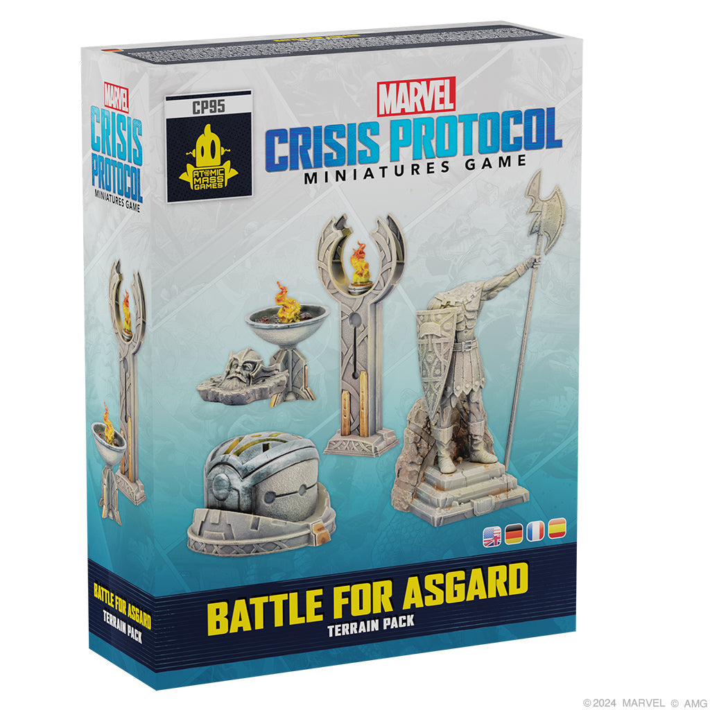 Marvel: Crisis Protocol - Battle for Asgard Terrain Pack | The Clever Kobold