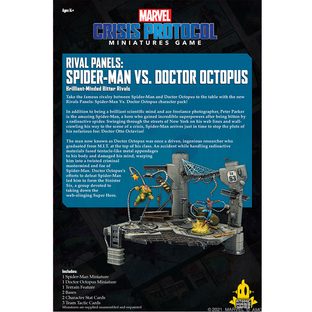 Marvel: Crisis Protocol - Rival Panels: Spider-Man vs. Doctor Octopus | The Clever Kobold