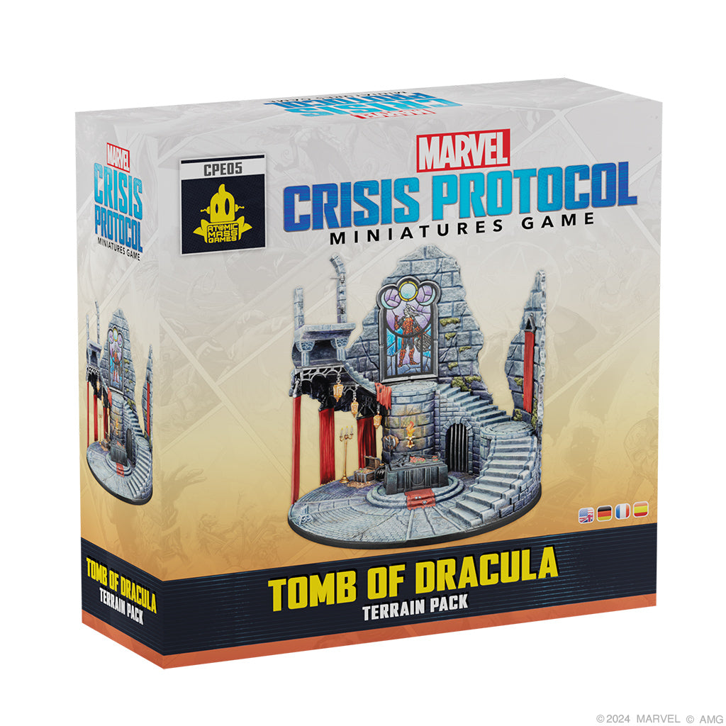 Marvel: Crisis Protocol - Tomb of Dracula Terrain Pack | The Clever Kobold