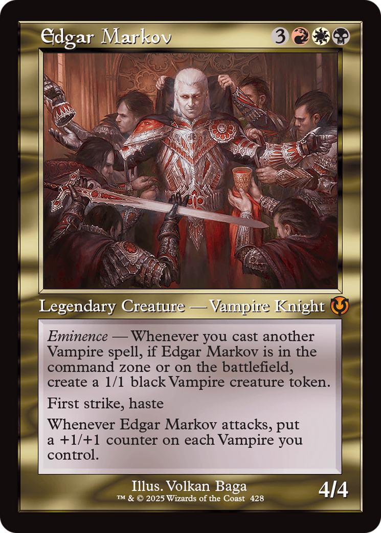 Edgar Markov (Retro Frame) [Innistrad Remastered] | The Clever Kobold