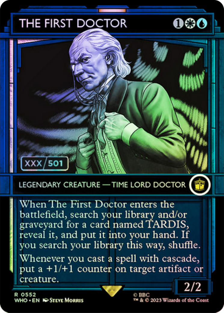 The First Doctor (Serial Numbered) [Doctor Who] | The Clever Kobold