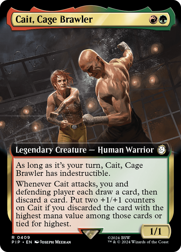 Cait, Cage Brawler (Extended Art) [Fallout] | The Clever Kobold