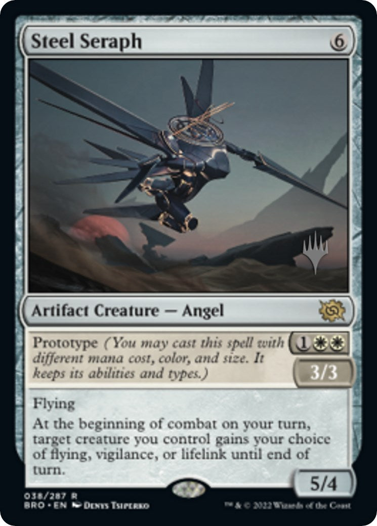 Steel Seraph (Promo Pack) [The Brothers' War Promos] | The Clever Kobold