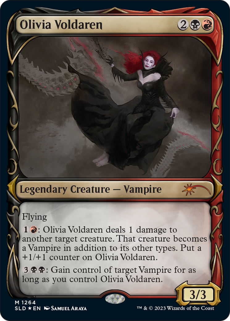 Olivia Voldaren (Halo Foil) [Secret Lair Drop Series] | The Clever Kobold