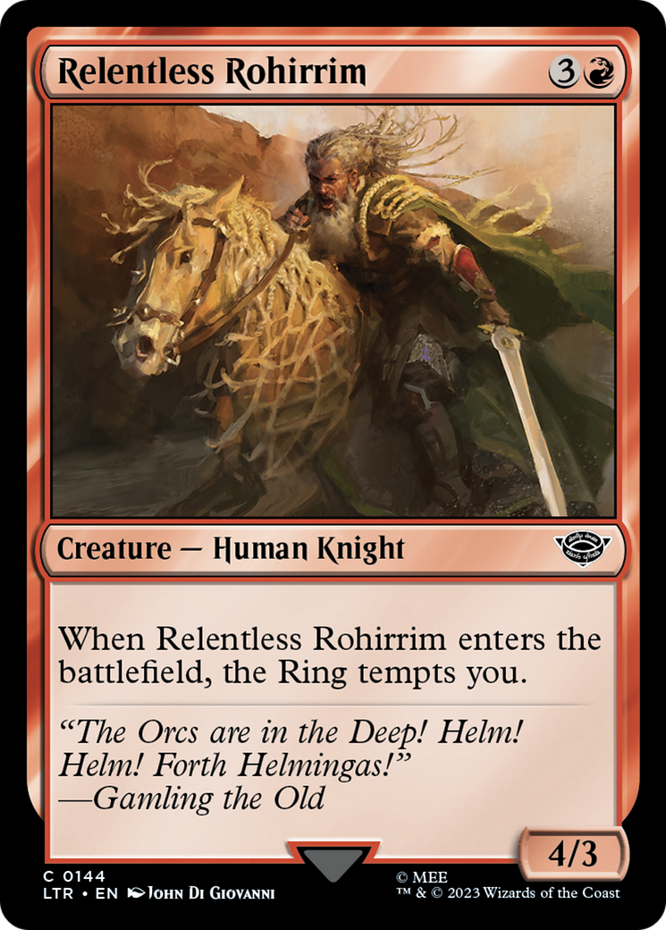 Relentless Rohirrim [The Lord of the Rings: Tales of Middle-Earth] | The Clever Kobold