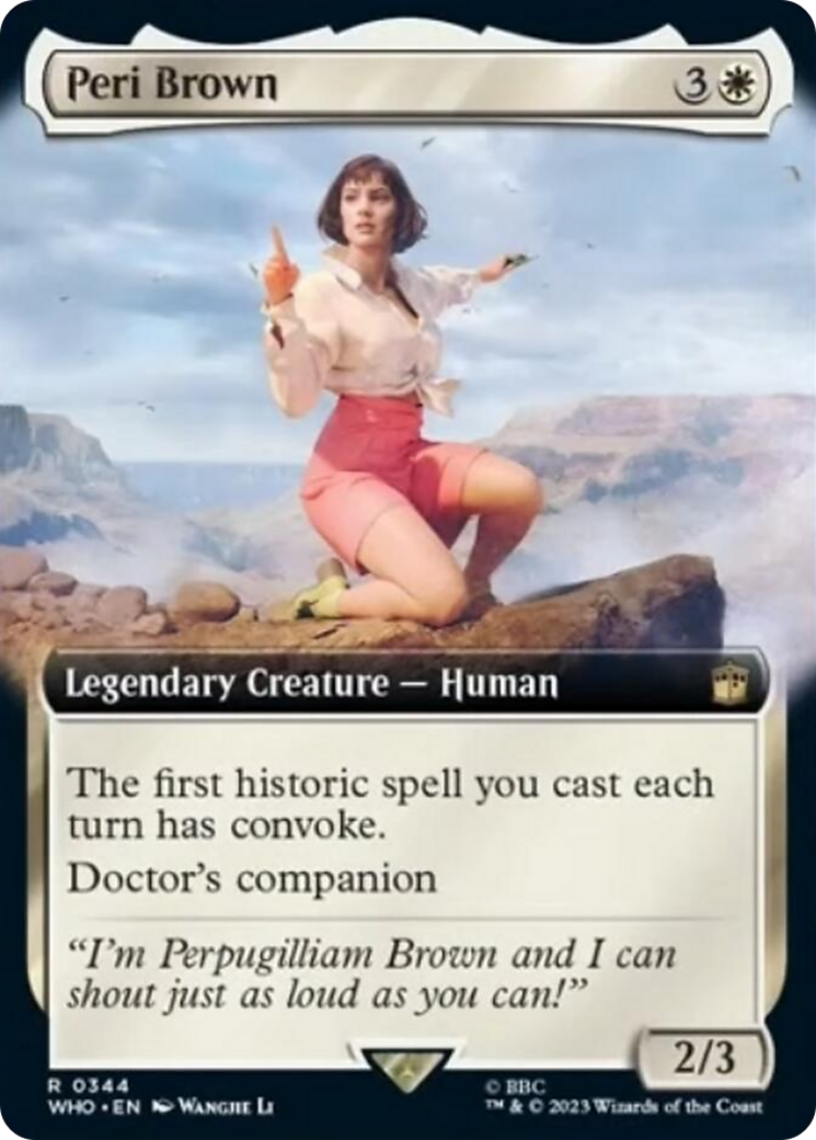 Peri Brown (Extended Art) [Doctor Who] | The Clever Kobold