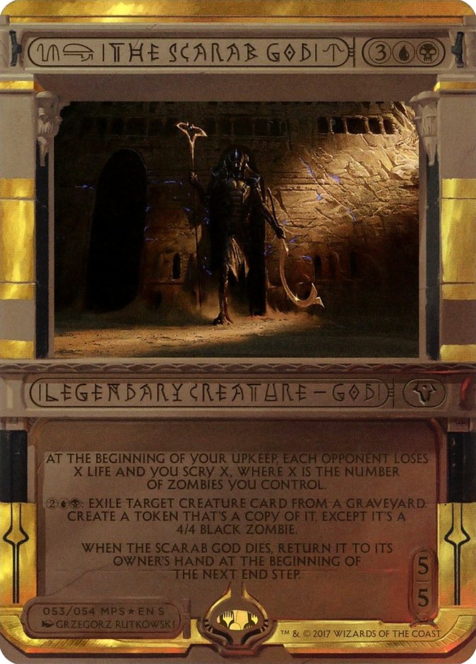 The Scarab God (Invocation) [Amonkhet Invocations] | The Clever Kobold