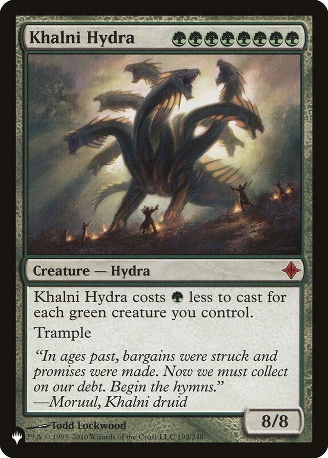 Khalni Hydra [The List] | The Clever Kobold