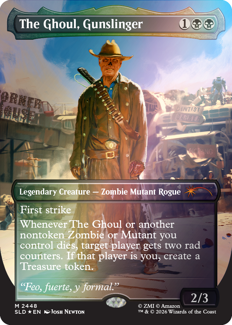 Secret Lair x Fallout: Beyond Vault 33 Foil Edition