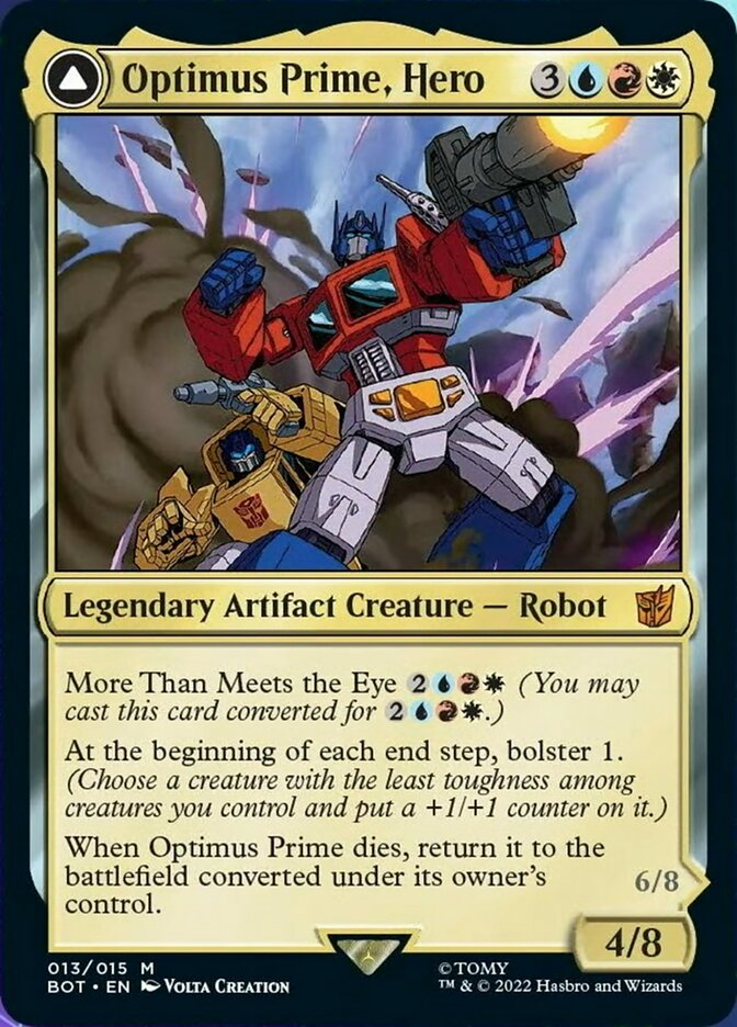 Optimus Prime, Hero // Optimus Prime, Autobot Leader [Transformers] | The Clever Kobold