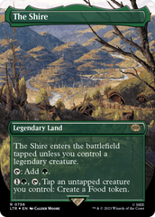 The Shire (Borderless) (Surge Foil) [The Lord of the Rings: Tales of Middle-Earth] | The Clever Kobold