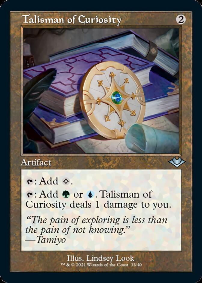 Talisman of Curiosity (Retro) [Modern Horizons] | The Clever Kobold