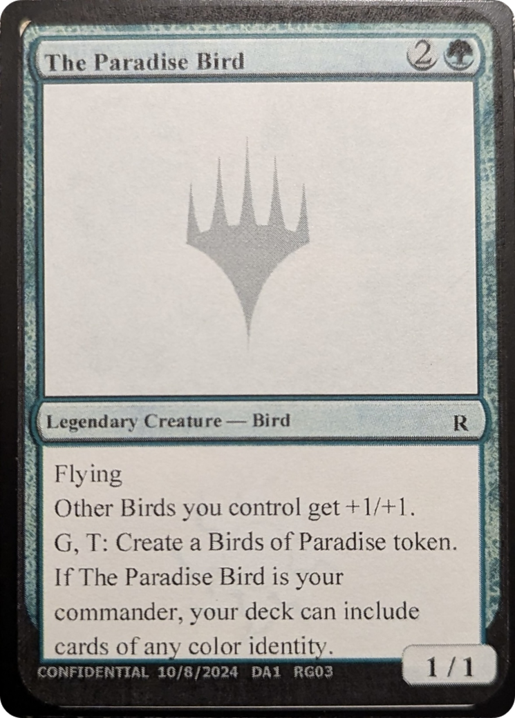 The Paradise Bird [Mystery Booster 2 Playtest Cards] | The Clever Kobold