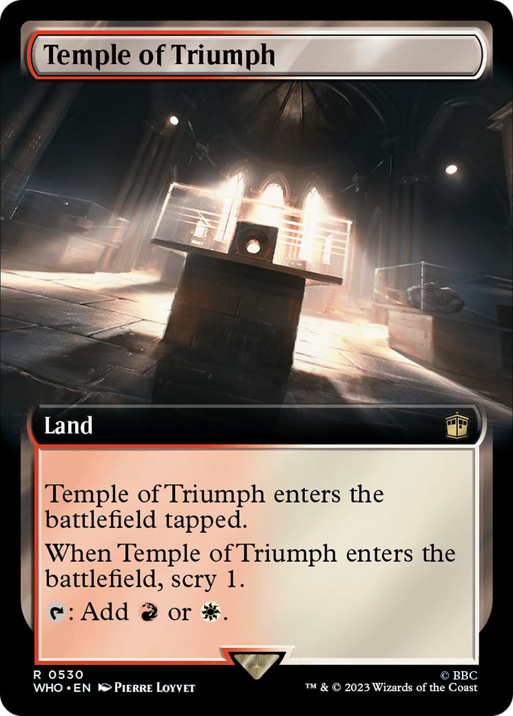 Temple of Triumph (Extended Art) [Doctor Who] | The Clever Kobold