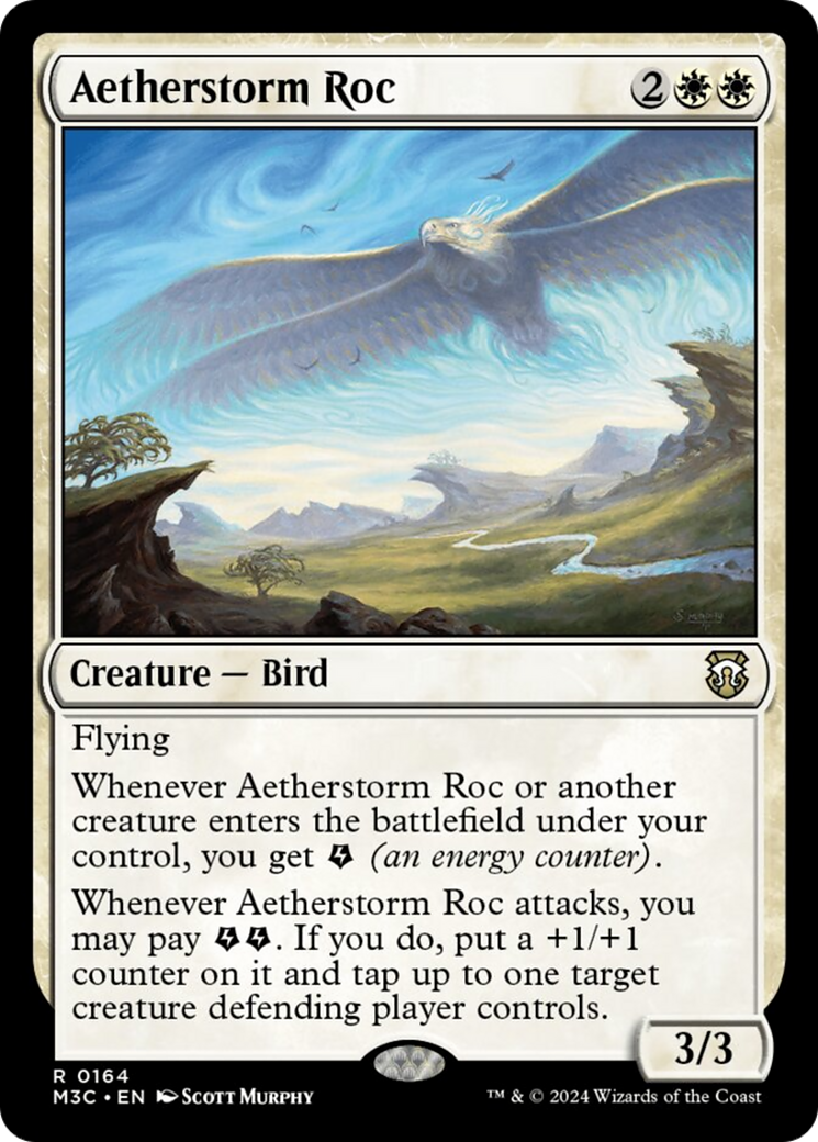 Aetherstorm Roc [Modern Horizons 3 Commander] | The Clever Kobold