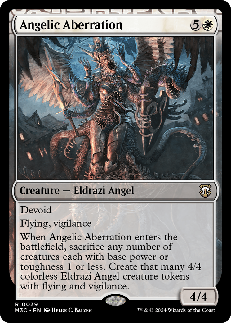 Angelic Aberration [Modern Horizons 3 Commander] | The Clever Kobold