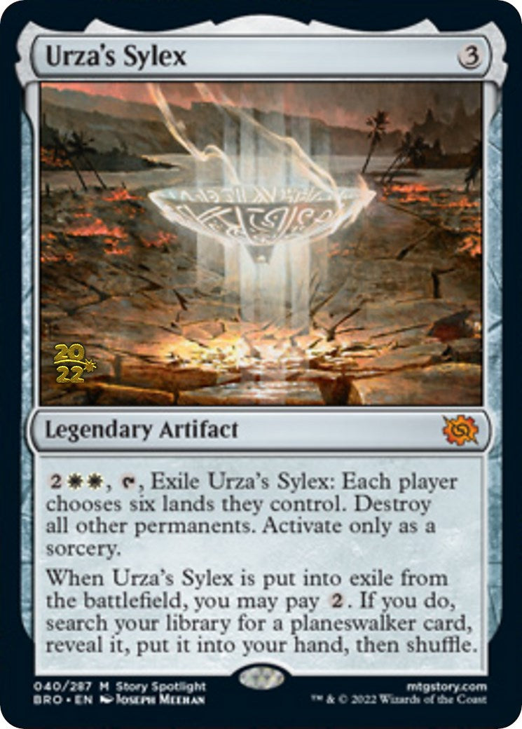 Urza's Sylex [The Brothers' War Prerelease Promos] | The Clever Kobold