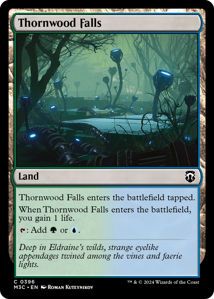 Thornwood Falls (Ripple Foil) [Modern Horizons 3 Commander] | The Clever Kobold