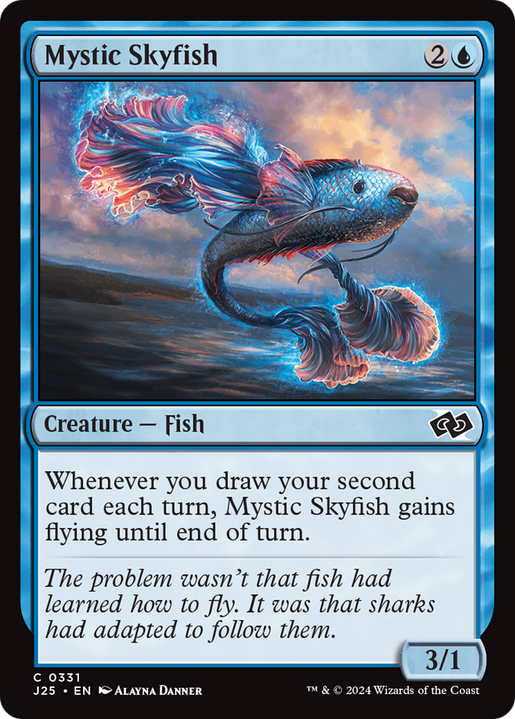 Mystic Skyfish [Foundations Jumpstart] | The Clever Kobold