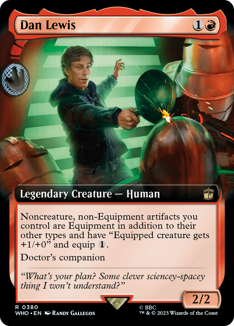 Dan Lewis (Extended Art) [Doctor Who] | The Clever Kobold