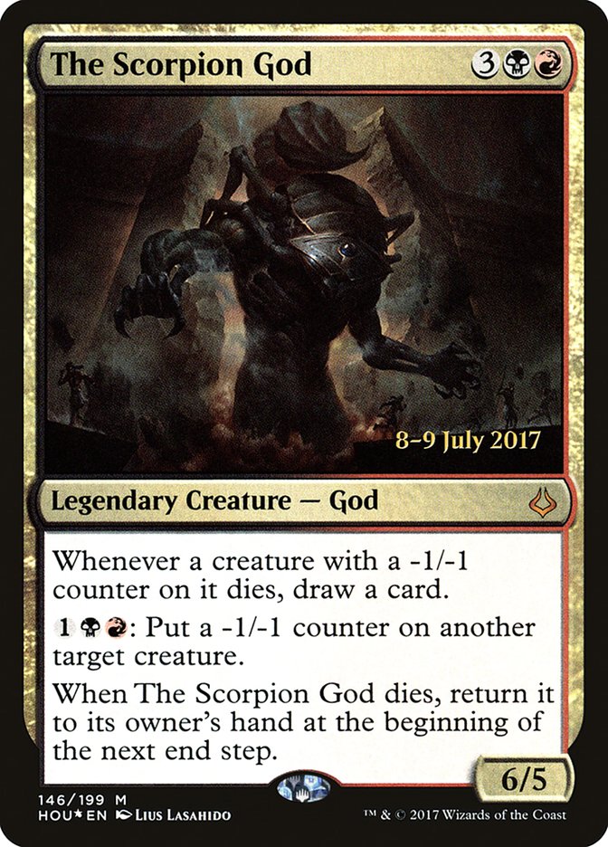 The Scorpion God [Hour of Devastation Prerelease Promos] | The Clever Kobold