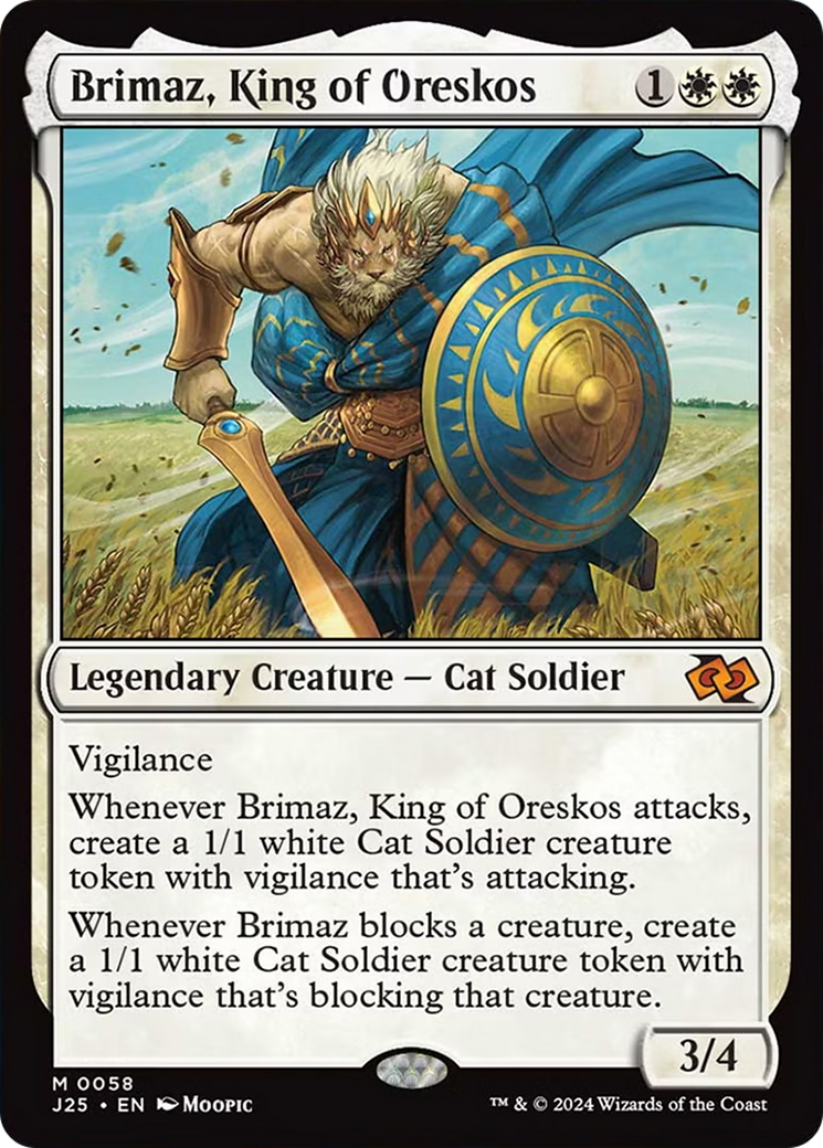 Brimaz, King of Oreskos (Anime) [Foundations Jumpstart] | The Clever Kobold