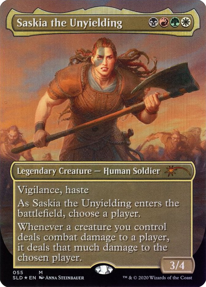 Saskia the Unyielding [Secret Lair Drop Series] | The Clever Kobold