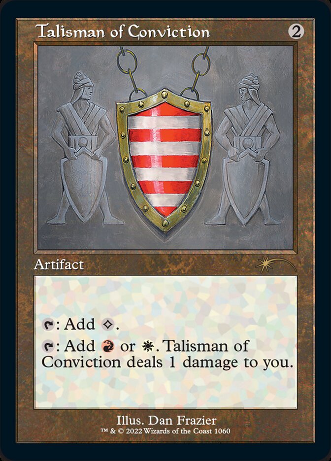 Talisman of Conviction (Foil Etched) [Secret Lair Drop Series] | The Clever Kobold