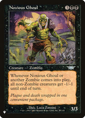 Noxious Ghoul [The List] | The Clever Kobold