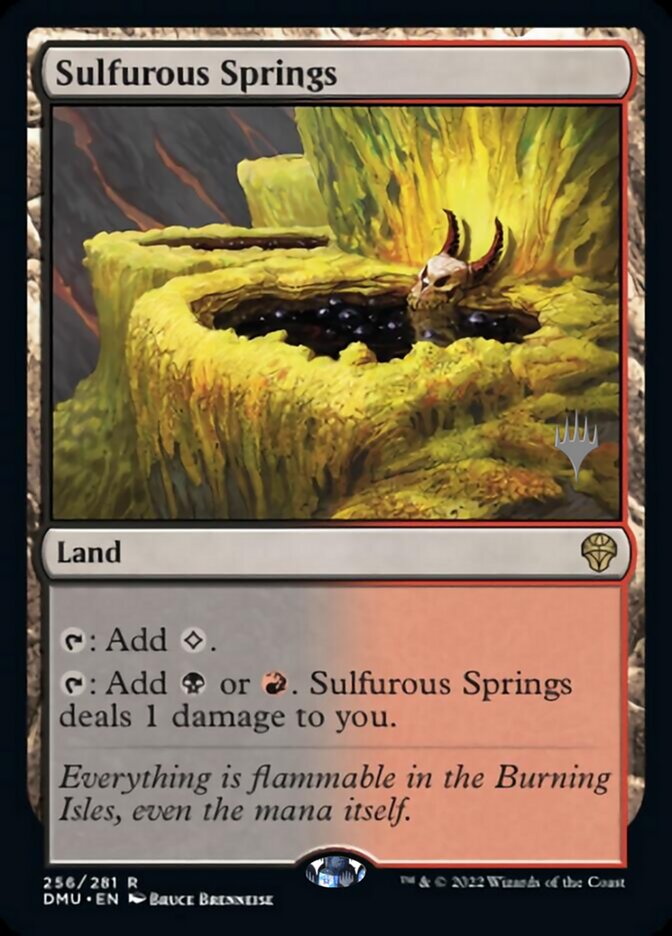 Sulfurous Springs (Promo Pack) [Dominaria United Promos] | The Clever Kobold