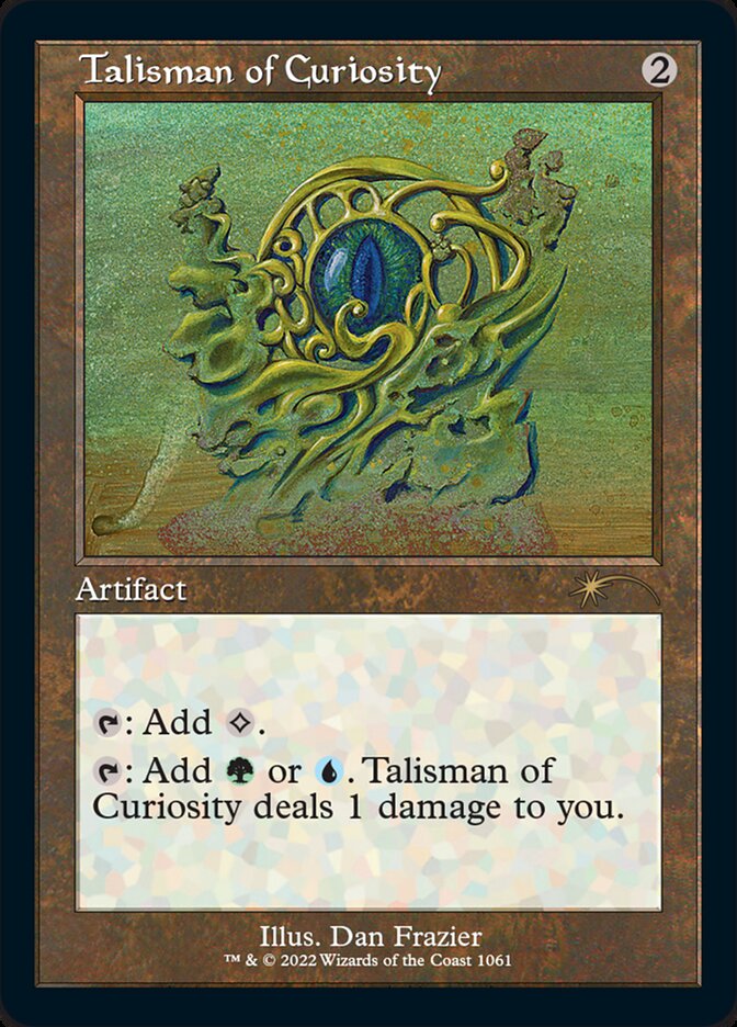 Talisman of Curiosity (Foil Etched) [Secret Lair Drop Series] | The Clever Kobold