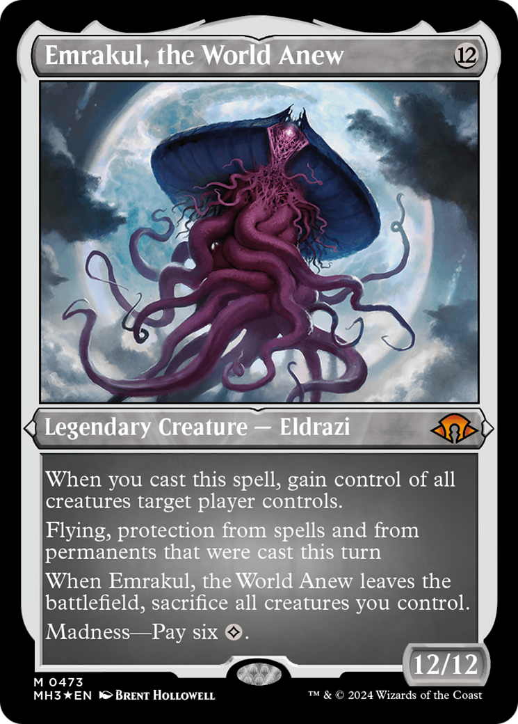 Emrakul, the World Anew (Foil Etched) [Modern Horizons 3] | The Clever Kobold