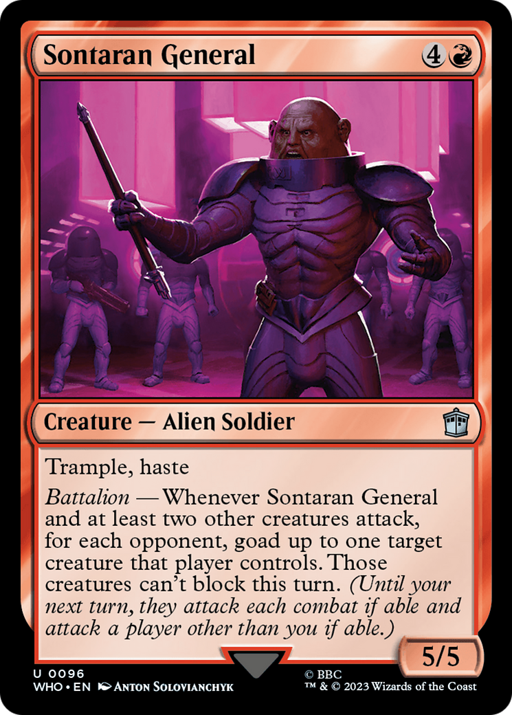 Sontaran General [Doctor Who] | The Clever Kobold