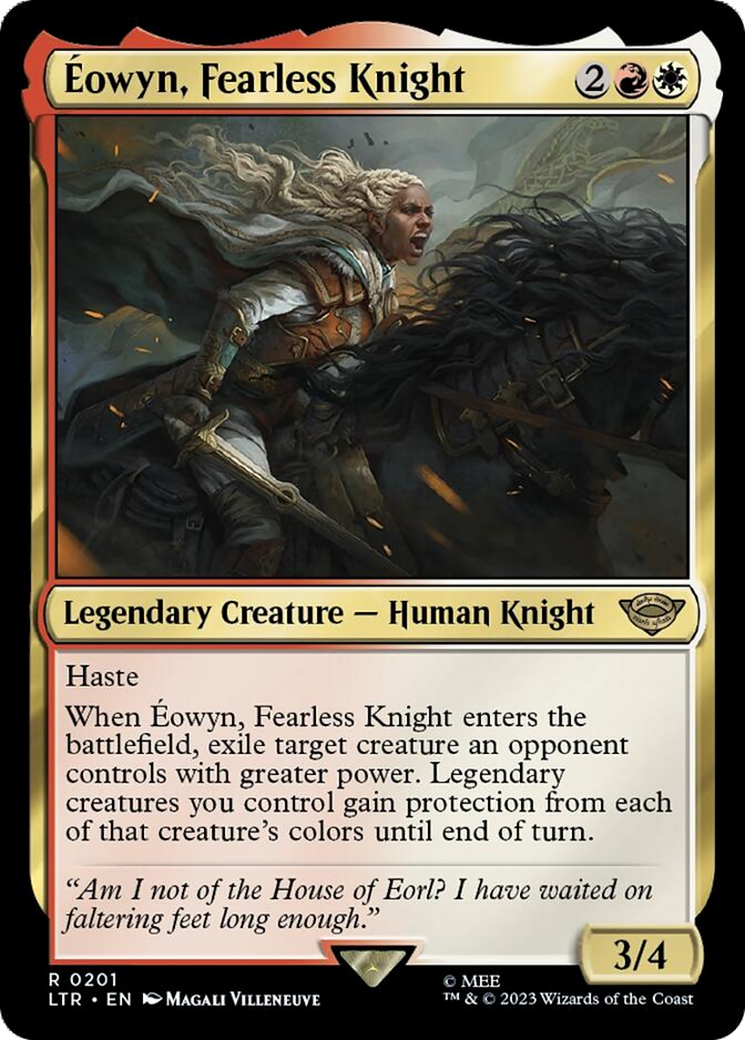 Eowyn, Fearless Knight [The Lord of the Rings: Tales of Middle-Earth] | The Clever Kobold