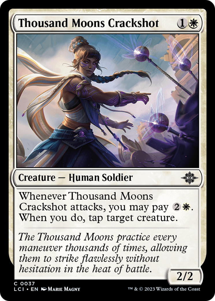 Thousand Moons Crackshot [The Lost Caverns of Ixalan] | The Clever Kobold