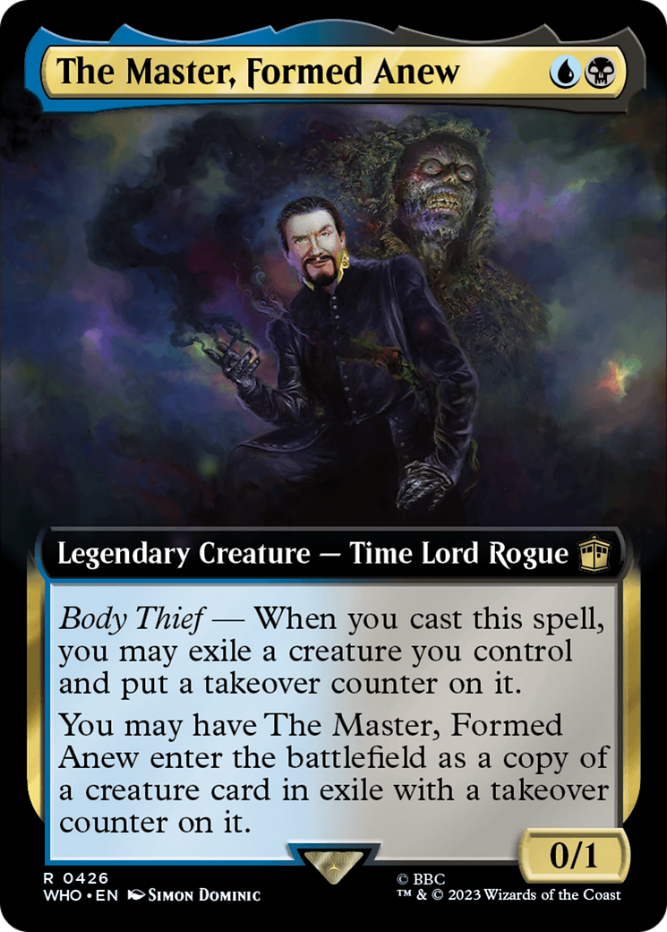 The Master, Formed Anew (Extended Art) [Doctor Who] | The Clever Kobold