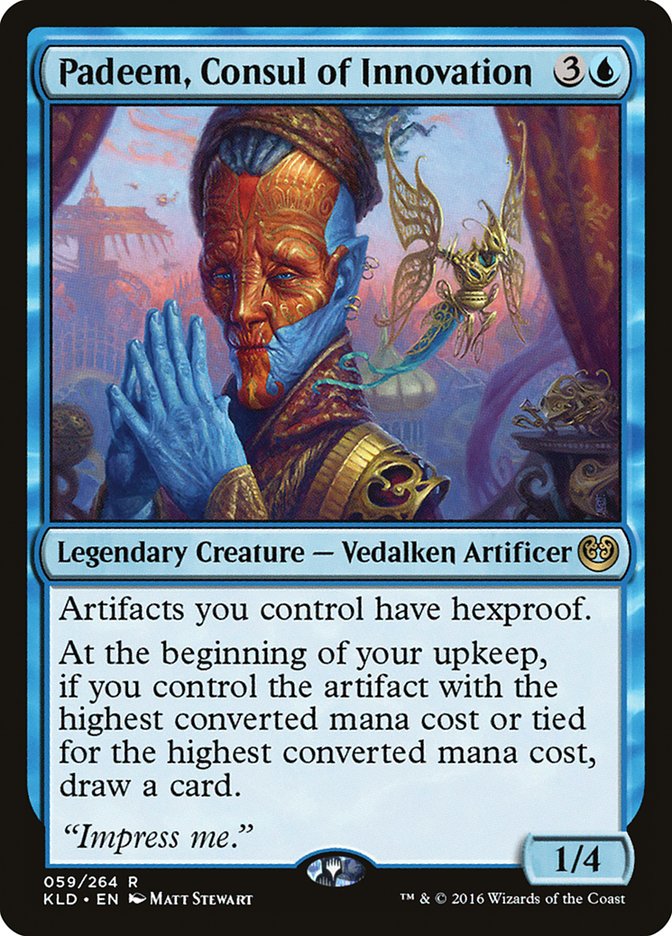 Padeem, Consul of Innovation [Kaladesh] | The Clever Kobold