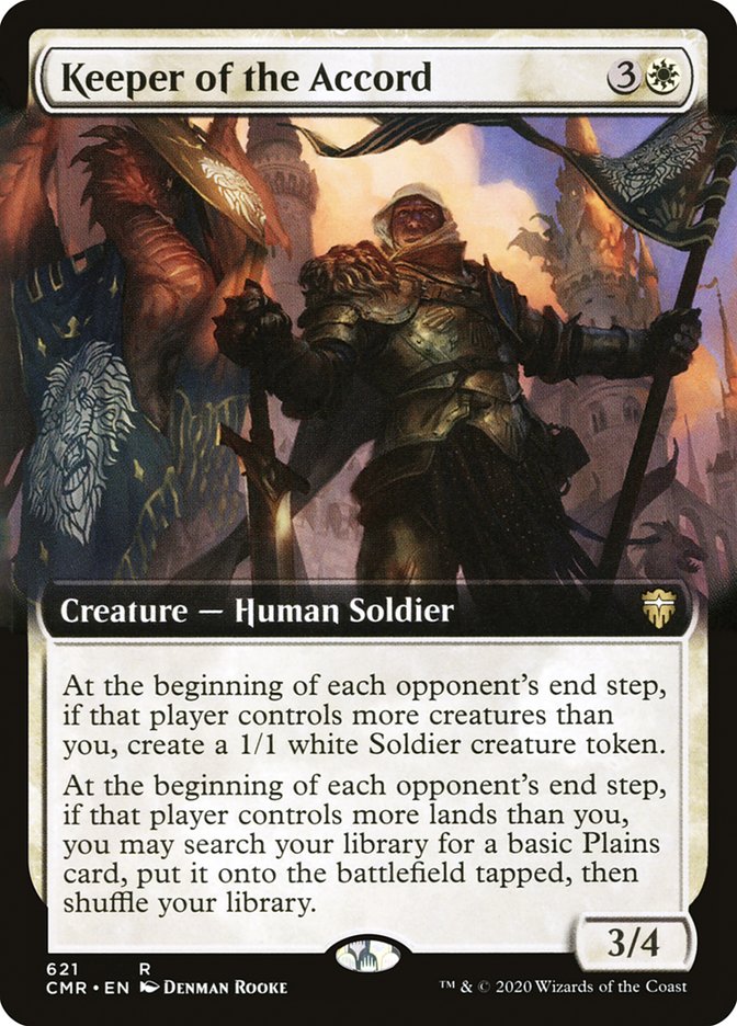 Keeper of the Accord (Extended Art) [Commander Legends] | The Clever Kobold