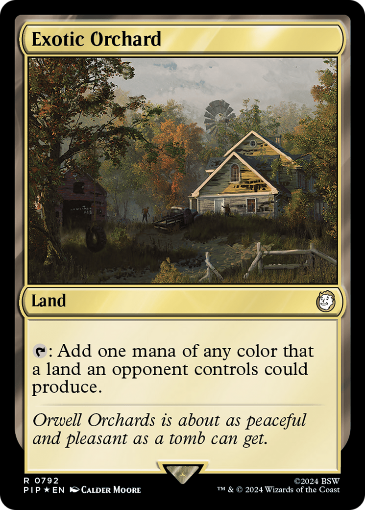 Exotic Orchard (Surge Foil) [Fallout] | The Clever Kobold