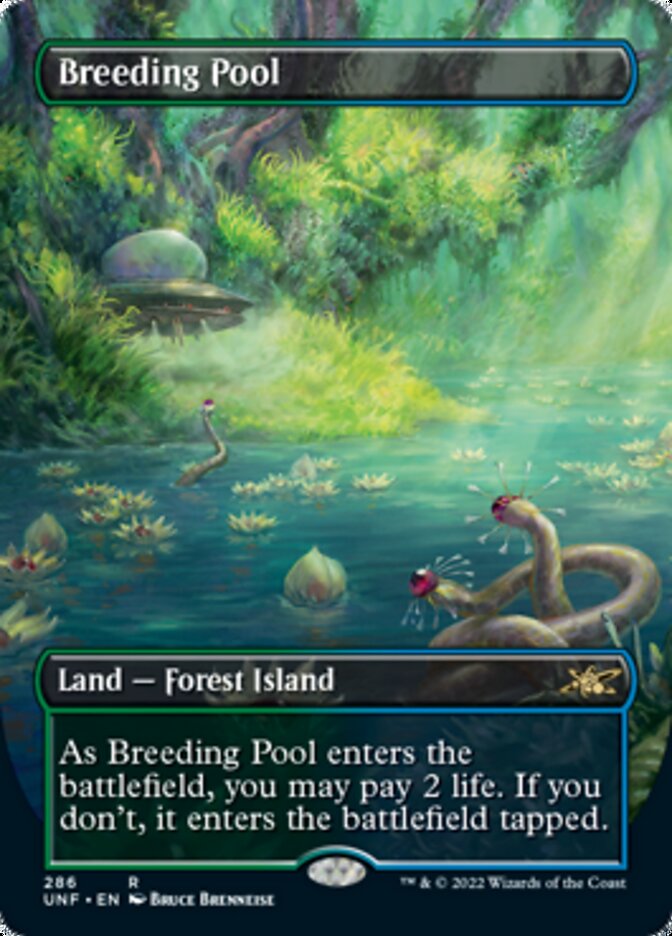 Breeding Pool (Borderless) [Unfinity] | The Clever Kobold