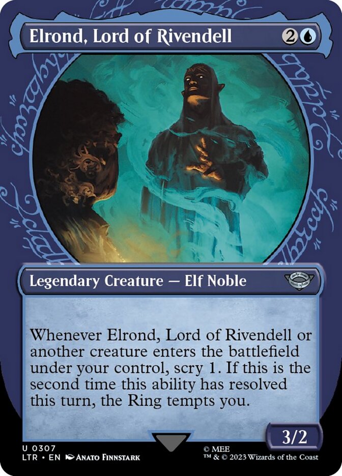 Elrond, Lord of Rivendell (Showcase Ring Frame) [The Lord of the Rings: Tales of Middle-Earth] | The Clever Kobold