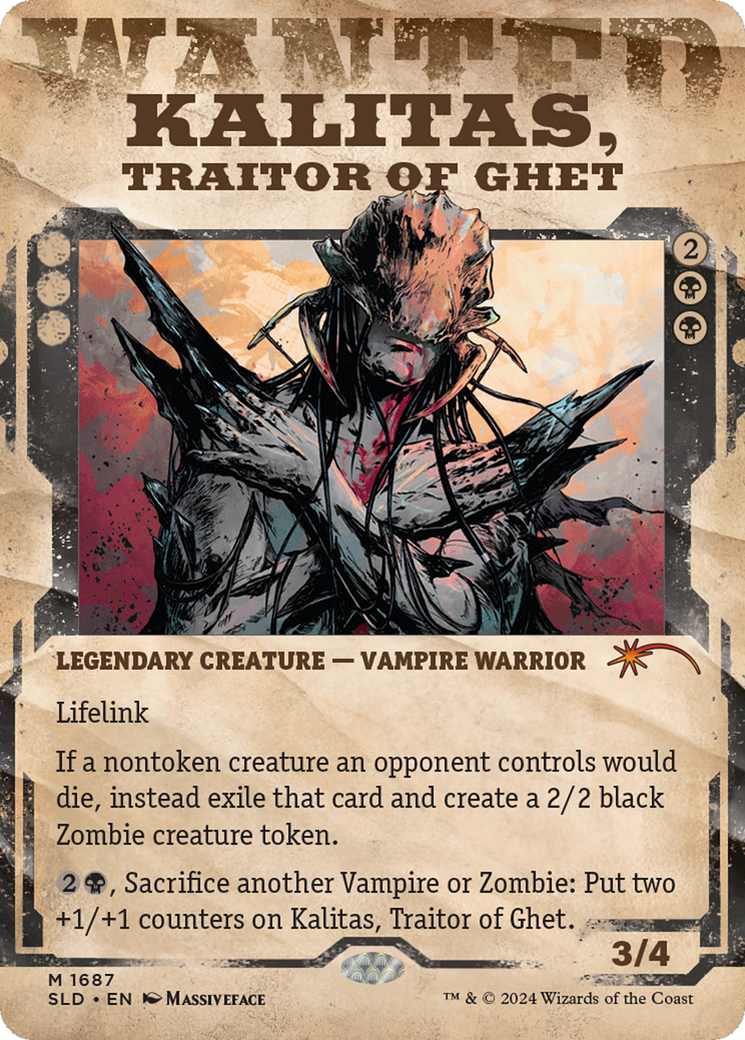 Kalitas, Traitor of Ghet [Secret Lair Drop Series] | The Clever Kobold