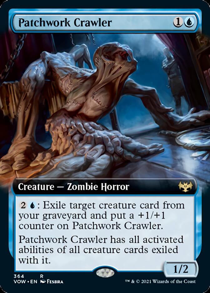 Patchwork Crawler (Extended Art) [Innistrad: Crimson Vow] | The Clever Kobold