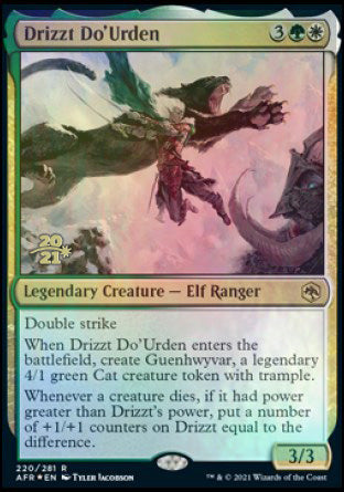 Drizzt Do'Urden [Dungeons & Dragons: Adventures in the Forgotten Realms Prerelease Promos] | The Clever Kobold