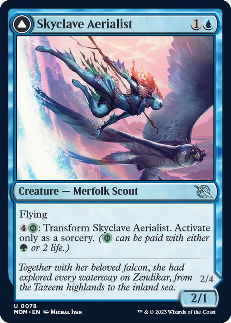 Skyclave Aerialist // Skyclave Invader [March of the Machine] | The Clever Kobold