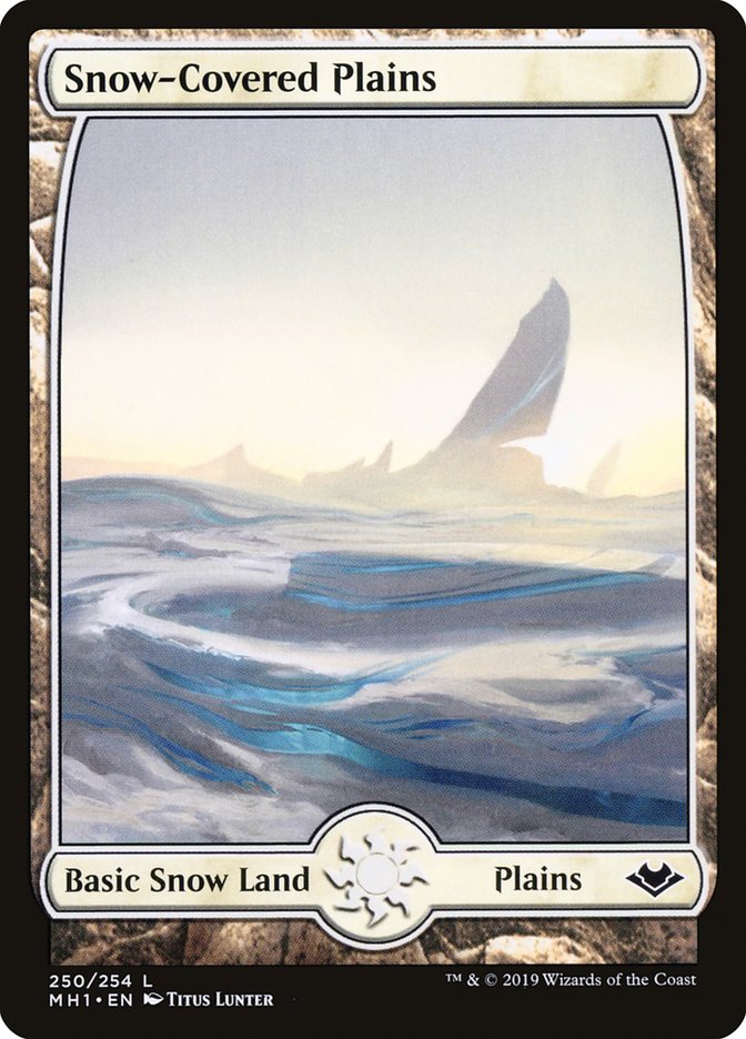 Snow-Covered Plains [Modern Horizons] | The Clever Kobold